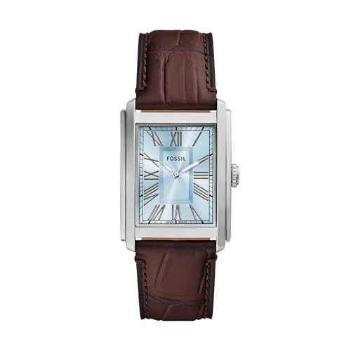 Brown Leather/Silver/Ice Blue
