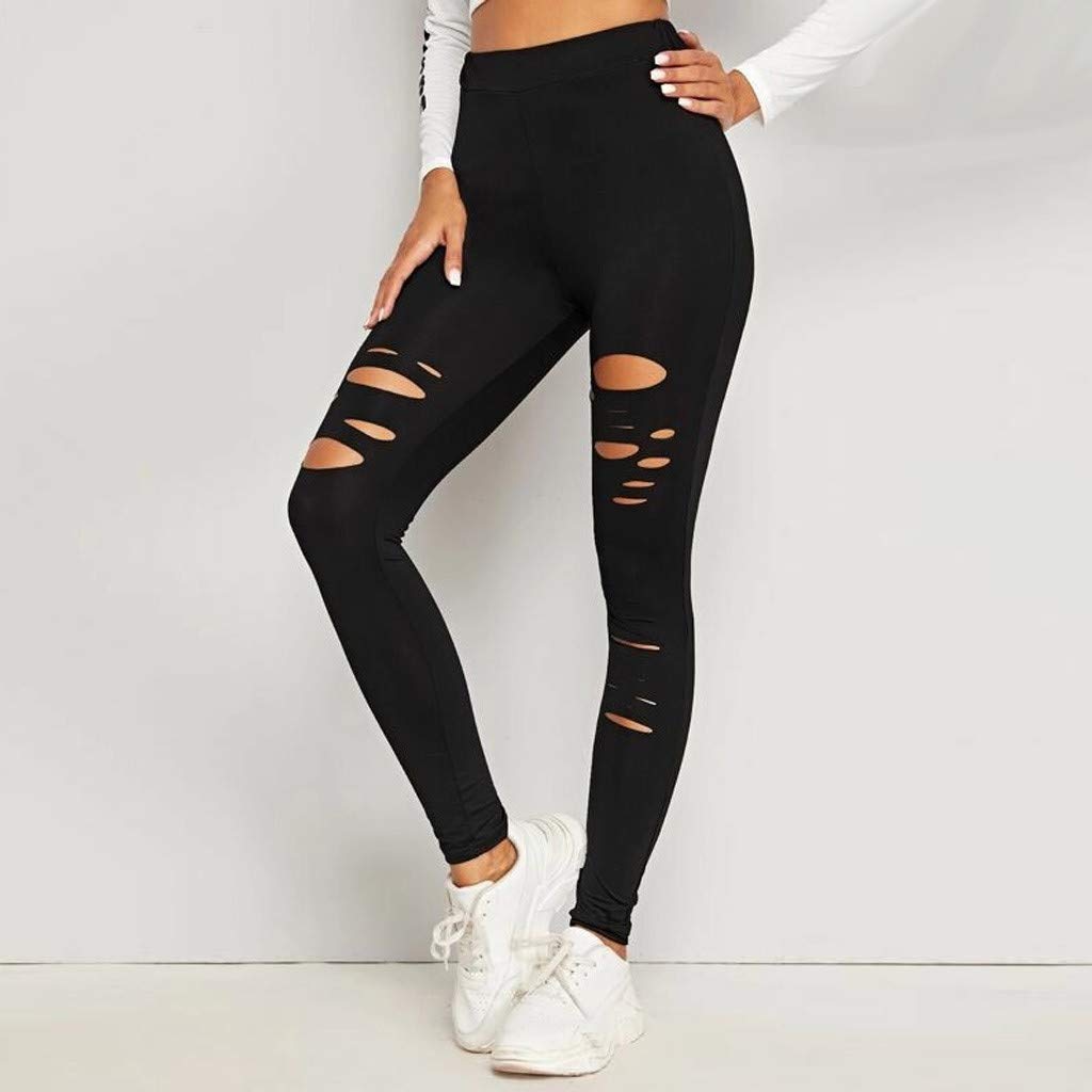 High Waist Yoga Pants - Tummy Control Workout Leggings for Women | Running & Gym