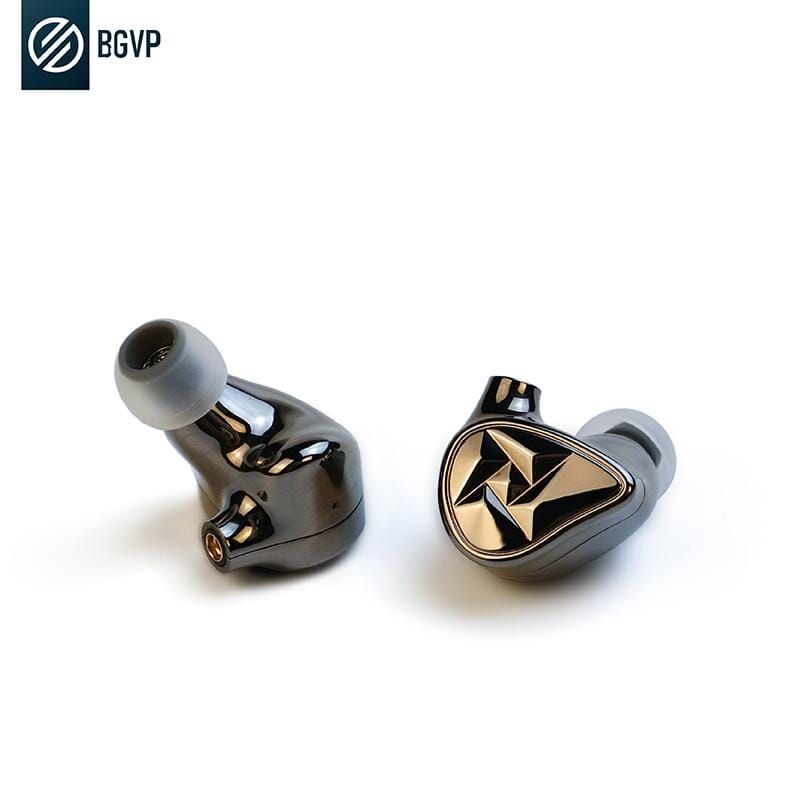 BGVP NE5 Hybrid 2BA+2EST+1DD Tribrid In-Ear Monitors - High-Fidelity Audiophile Earphones for Music, Gaming & Studio Monitoring