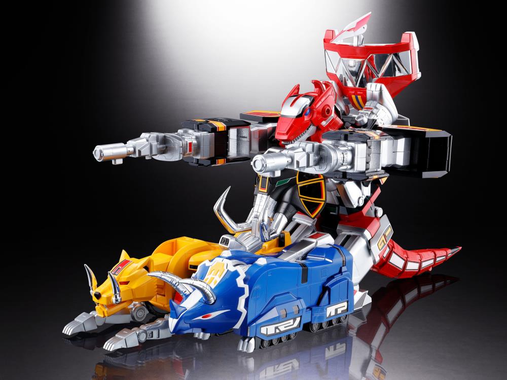 Bandai Soul of Chogokin GX-72 Megazord Power Rangers Collectible Action Figure - Perfect for Display, Gifting & Anime Fans Collection