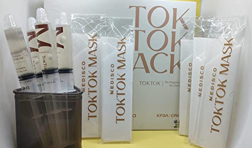 FYM Korean Glass Facial ToK ToK Mask - Hydrating & Brightening Sheet Mask for Glowing Skin | Perfect for Daily Skincare Routine & Spa Night