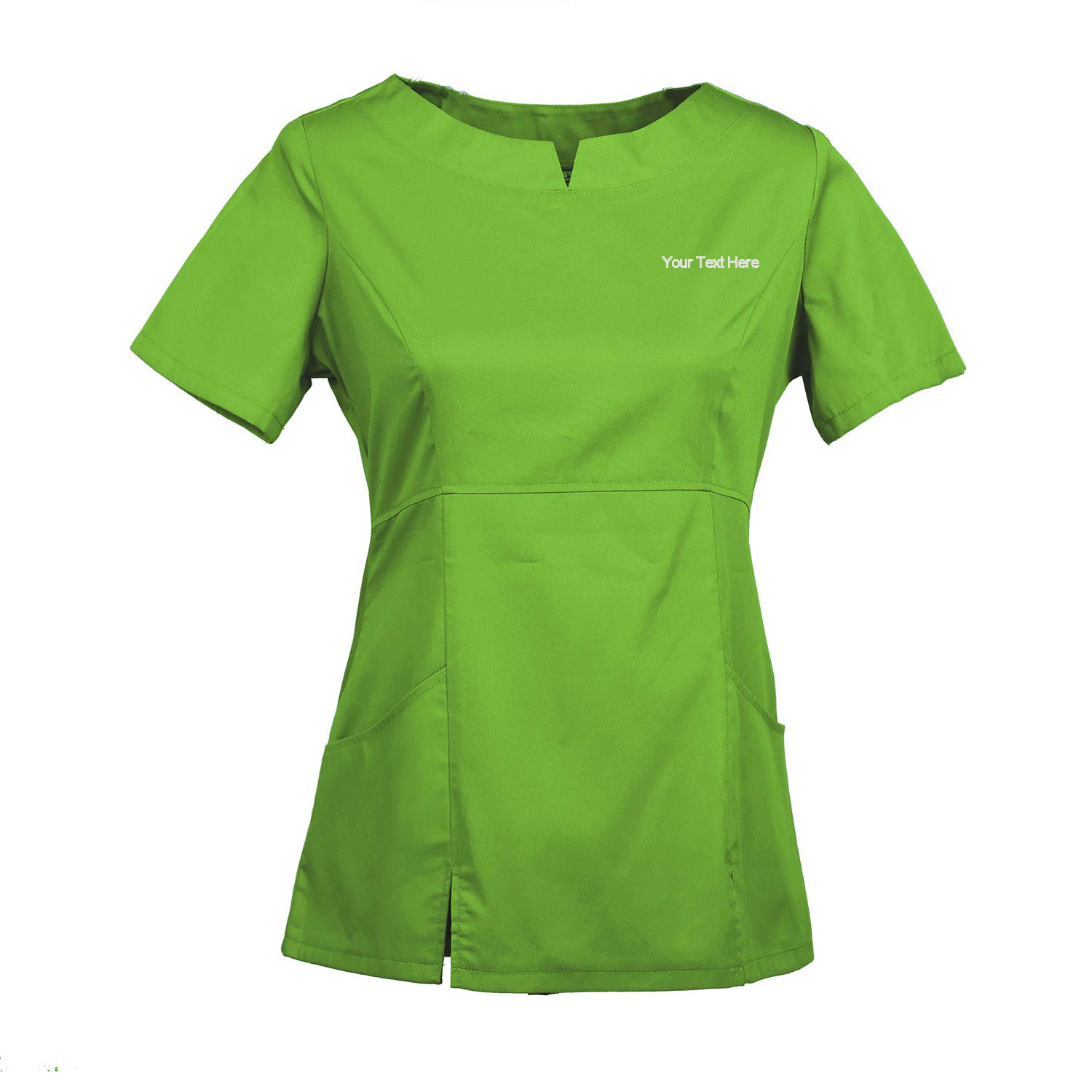 TAILOR'S Women's Embroidered Scrub Set - Customizable Top & Pants with Personalized Text | Perfect for Nurses, Doctors & Healthcare Professionals