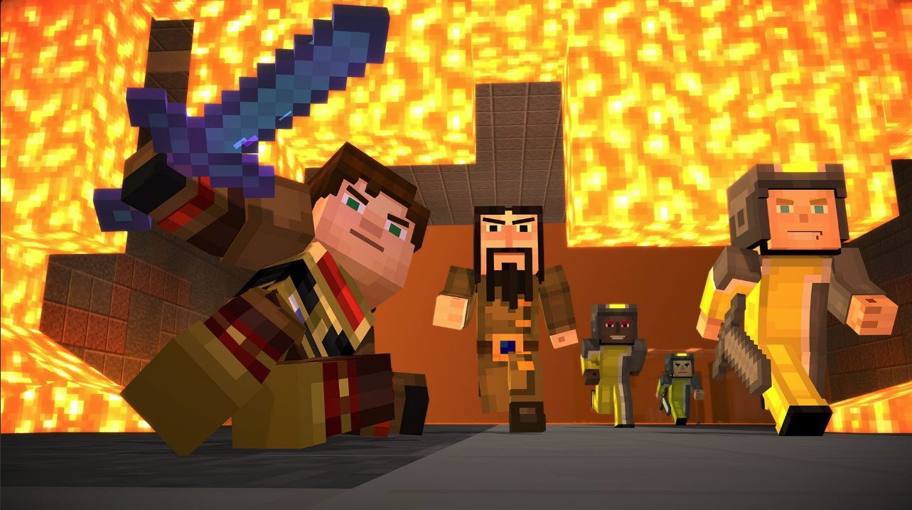 Minecraft Story Mode Complete Adventure for Nintendo Wii U - Fun Family Game for Kids & Teens - Perfect for Parties & Game Nights
