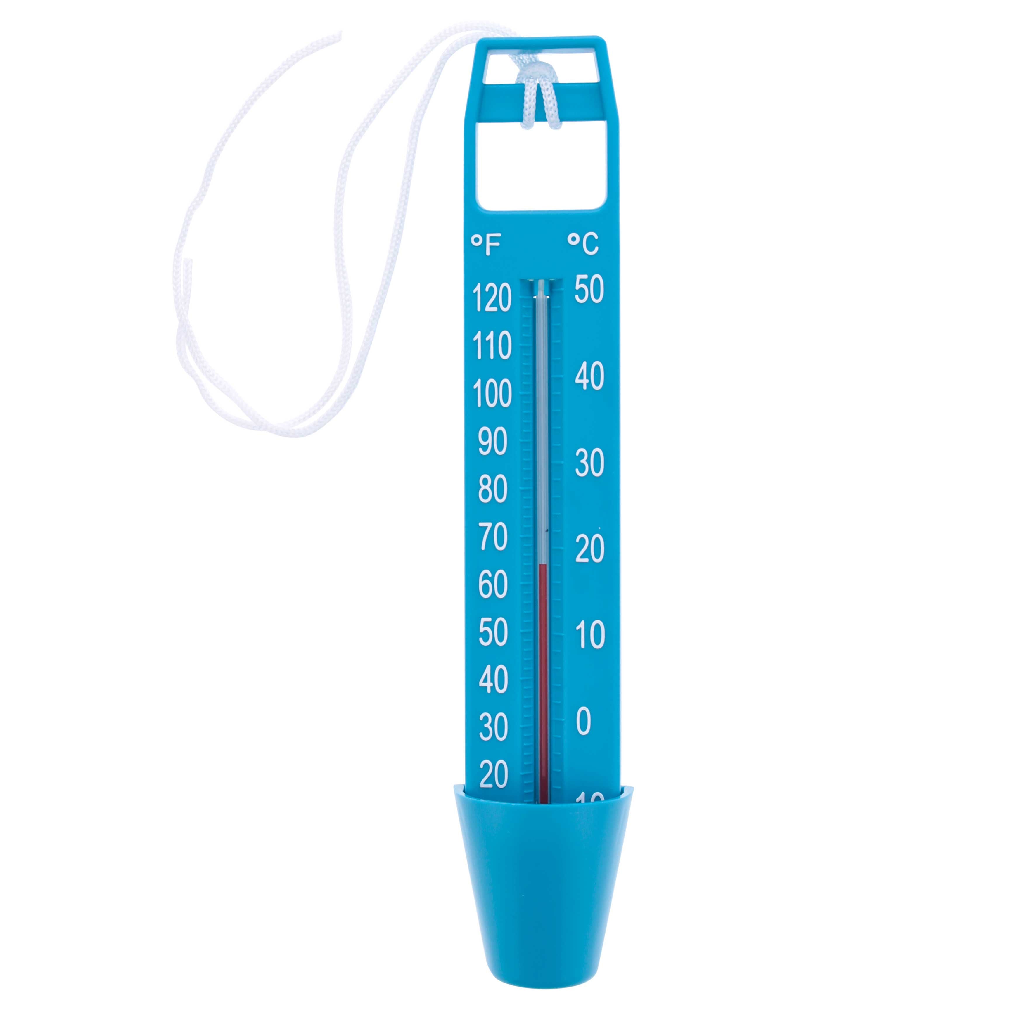 U.S. Pool Supply® Jumbo Easy-to-Read Pool Thermometer - Floating & Digital Temperature Gauge for Swimming Pools, Hot Tubs & Spas | Perfect for Summer Swimming & Water Maintenance
