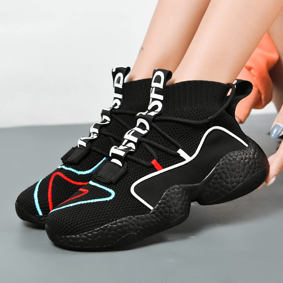 **LIBINXIF Unisex Lightweight Breathable Non-Slip Sneakers - Comfortable Walking & Running Shoes for Men & Women - Perfect for Gym, Casual Wear & Daily Activities**