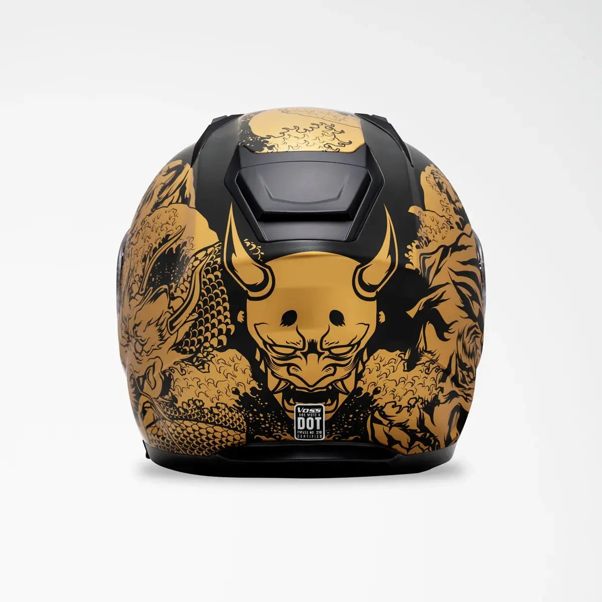 Voss 989 Moto V Rei Full Face Motorcycle Helmet - DOT Approved for Men & Women - Lightweight & Comfortable for Street Bike Riding & Racing