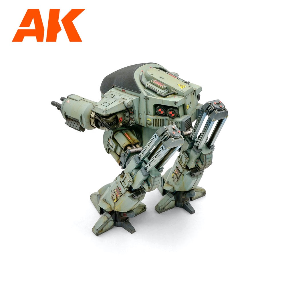 AK Interactive AK12021 Sepia Paneliner Enamel Wash - 40ml Bottle for Model Painting & Weathering Effects - Perfect for Miniatures, Dioramas, and Scale Models