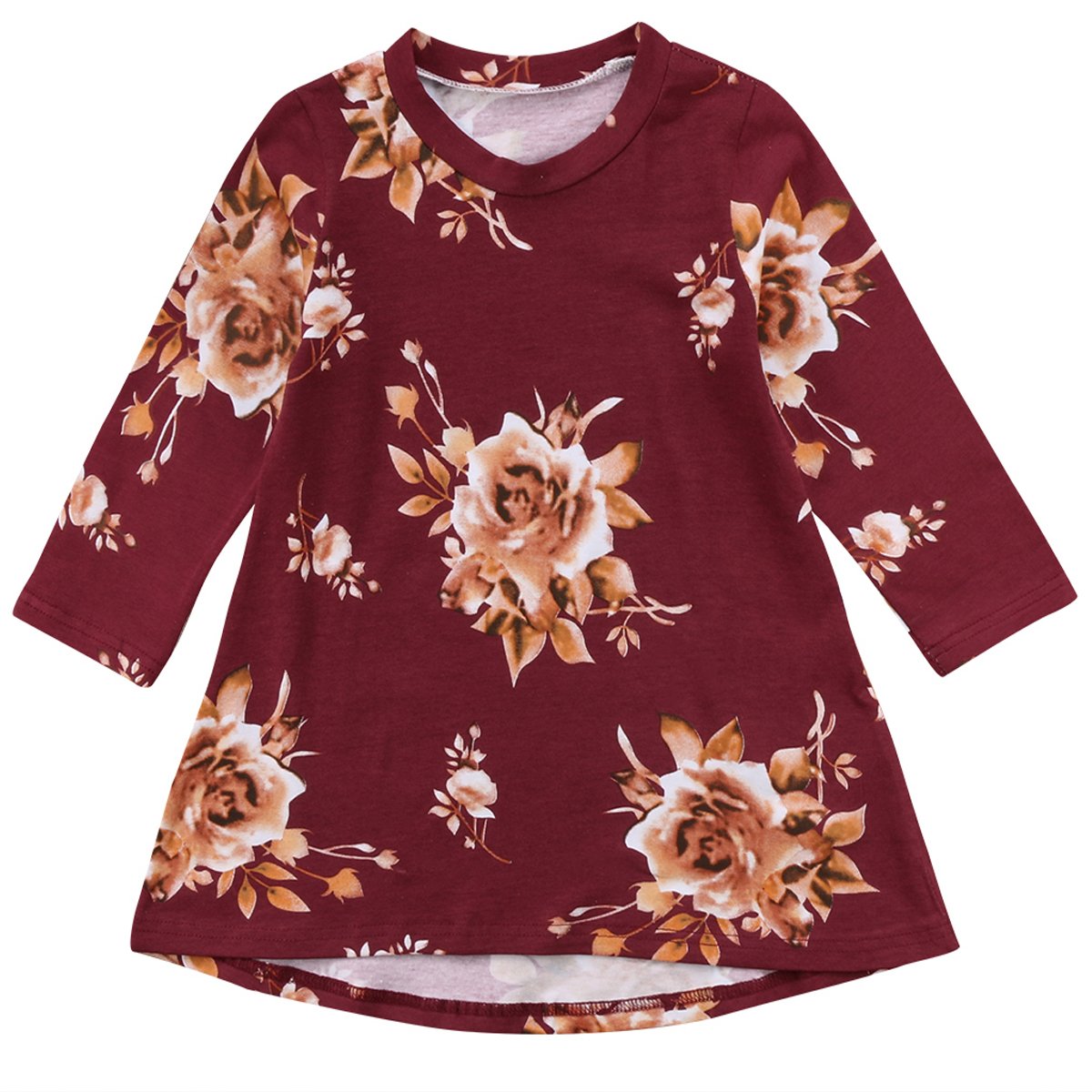 Annvivi Baby Girl Floral Tutu Dress for Wedding, Pageant, Party & Formal Occasions - Elegant Princess Dress for Special Events & Photo Shoots