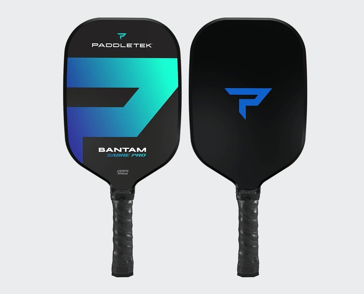 Paddletek Bantam Sabre Pro Pickleball Paddle - Premium Carbon Fiber Surface | USAPA Approved | Perfect for Competitive Play & Outdoor Games