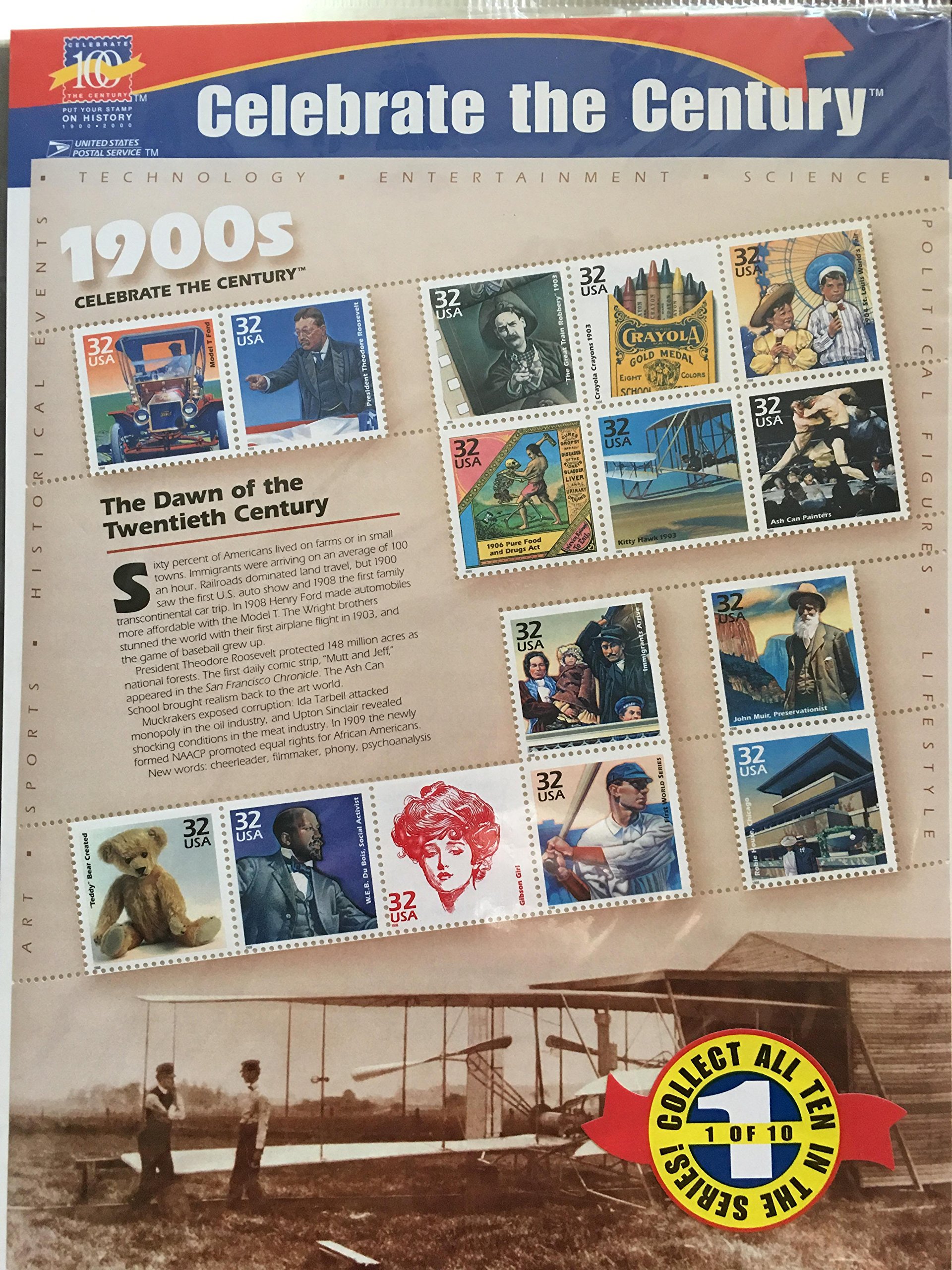 USPS 1900s 32 Cent Stamps Scott 3182 - Vintage Collectibles for Philatelists