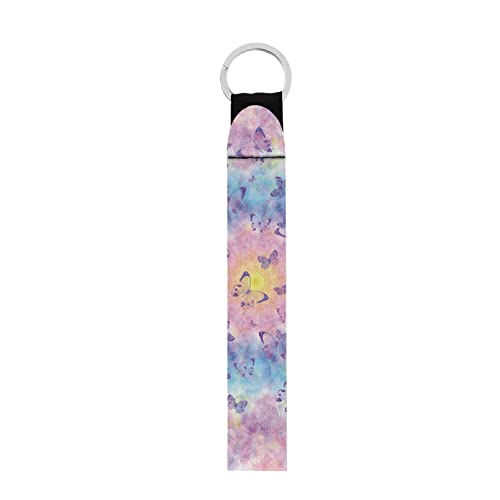 Butterfly Tie-dye Pink Printed
