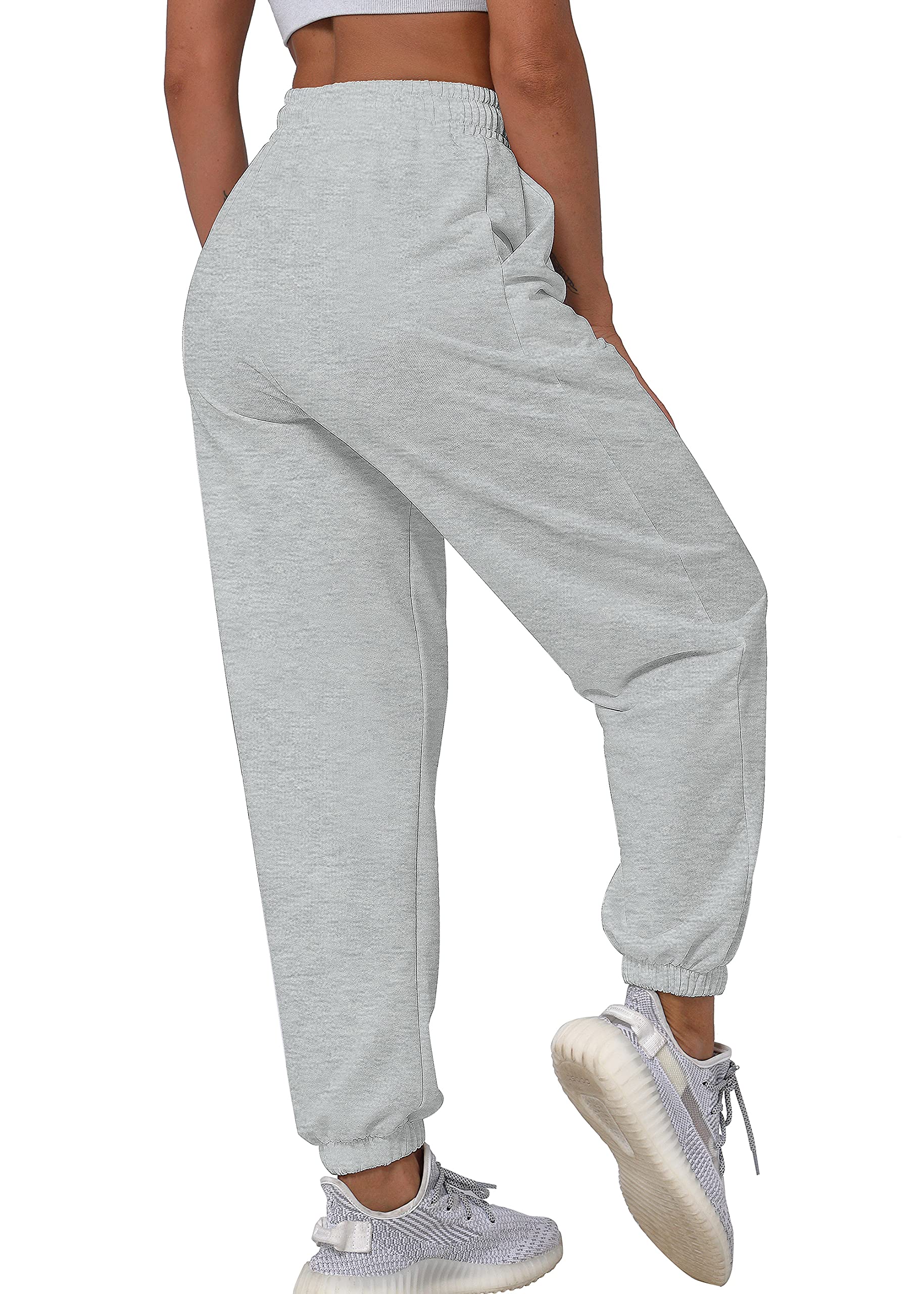 Vekline Women's Drawstring Sweatpants - Casual Jogger Pants with Pockets, Baggy Fit & Cinch Bottom for Sports, Lounge & Everyday Wear | Comfortable Printed Trousers for Running, Yoga & Home Relaxation