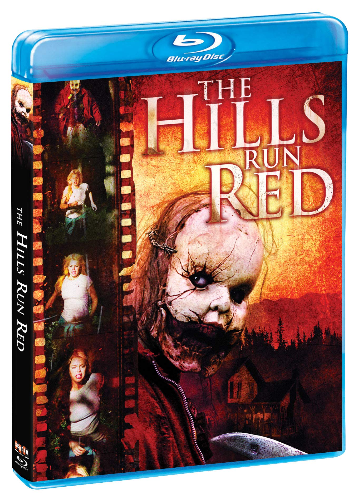 The Hills Run Red [Blu-ray] - Horror Movie Thriller for Halloween Nights & Movie Marathons
