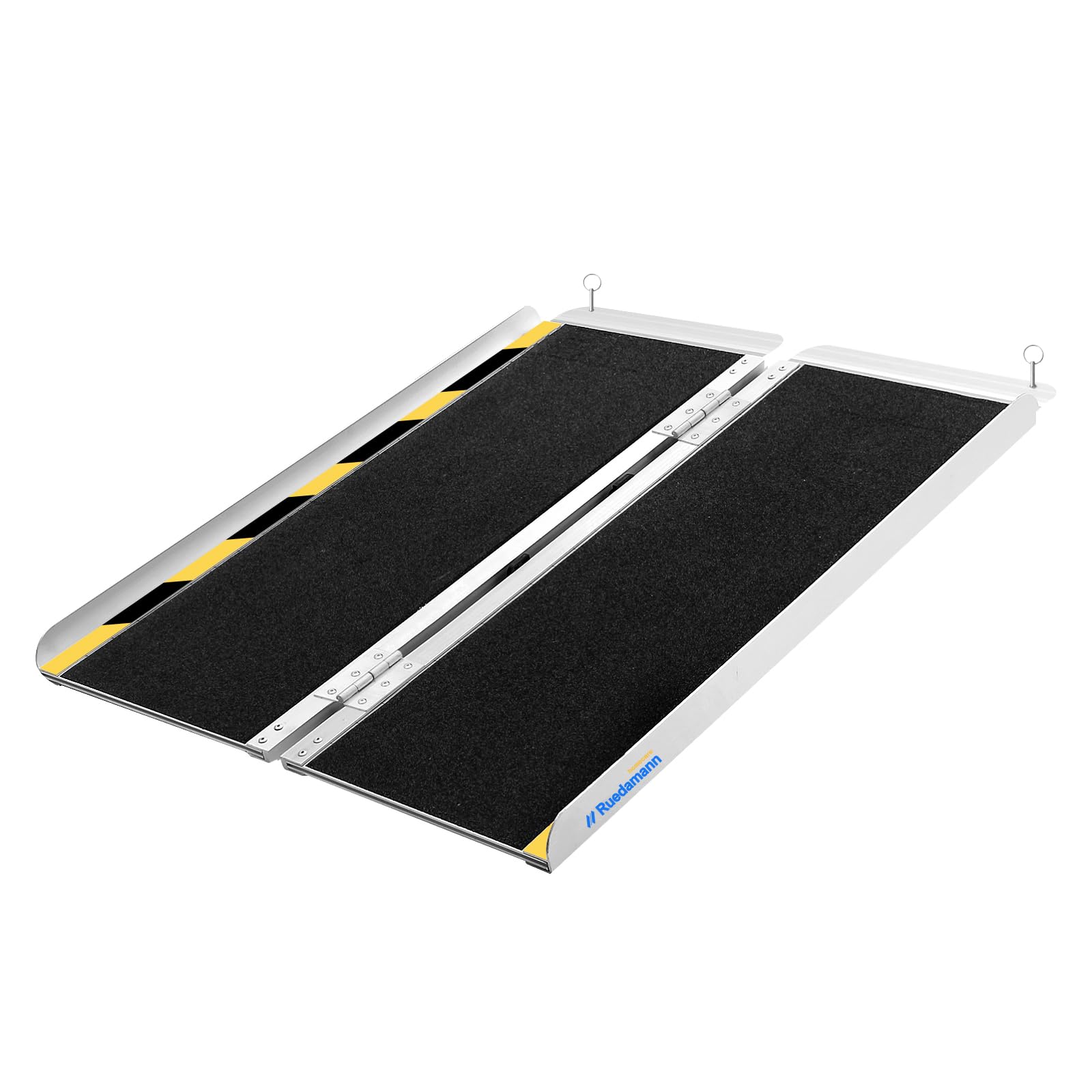 Ruedamann 3FT Portable Wheelchair Ramp - Lightweight Aluminum Folding Ramp for Home Entry, Doorways, Steps & Stairs - Ideal for Wheelchairs, Scooters & Strollers | Perfect for Indoor & Outdoor Accessibility