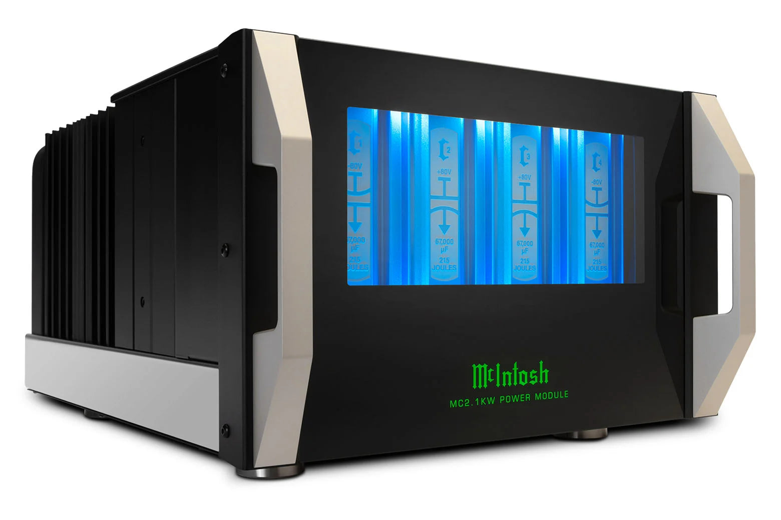 McIntosh MC2.1KW High Power Mono Block Amplifier - 2000W Professional Audio Power Amp for Home Theater & Studio Use