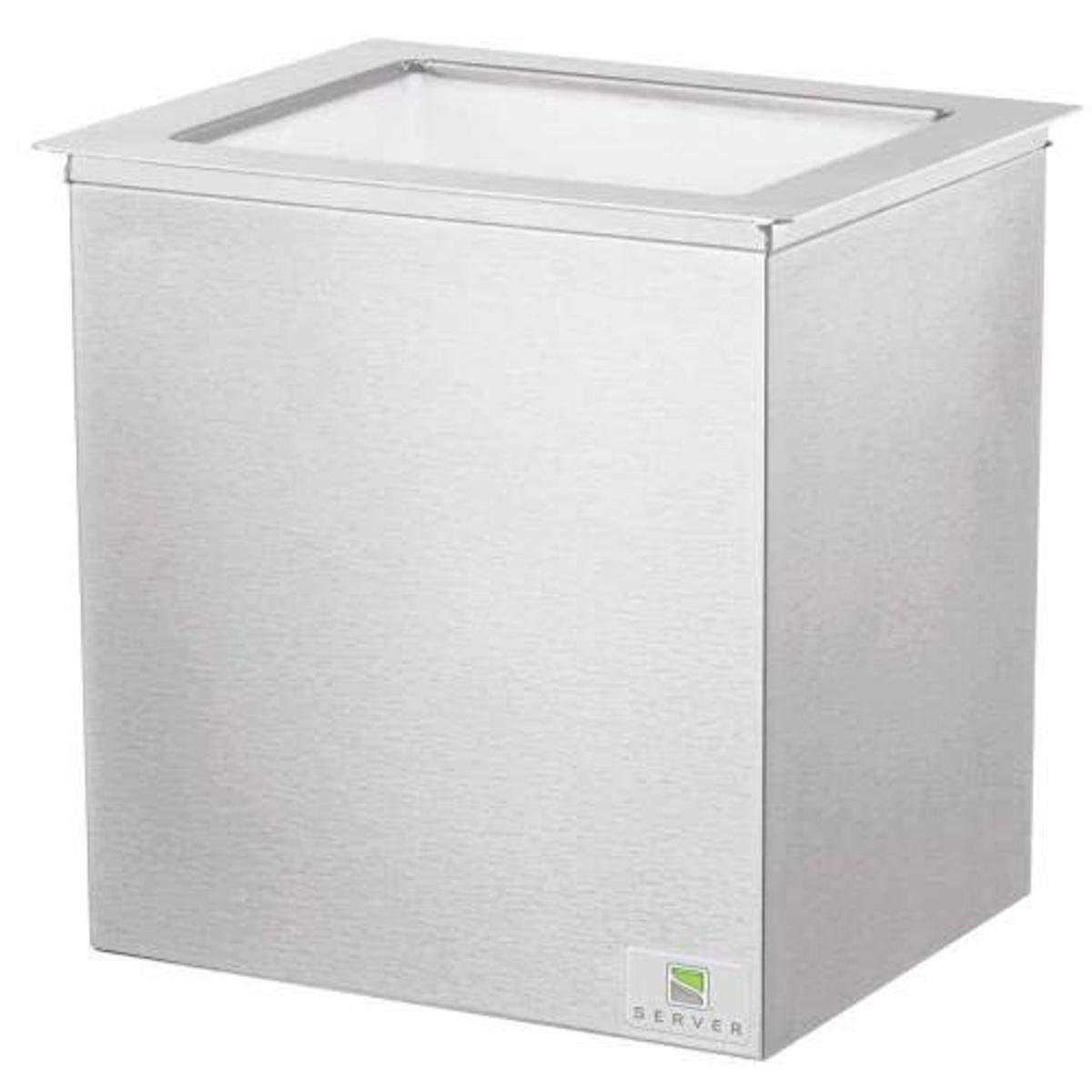 SB-2-80160 Commercial Serving Bar Base with 2 Jars - Heavy Duty Steel Countertop Drink Dispenser Stand for Restaurants, Bars & Catering Events