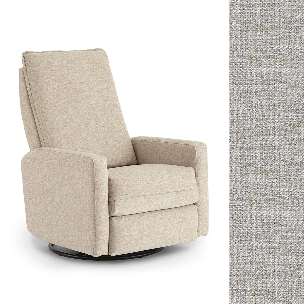 Best Calli Swivel Glider Recliner Chair - Comfortable Modern Rocking Chair with Smooth 360° Rotation for Nursery, Living Room & Bedroom Relaxation