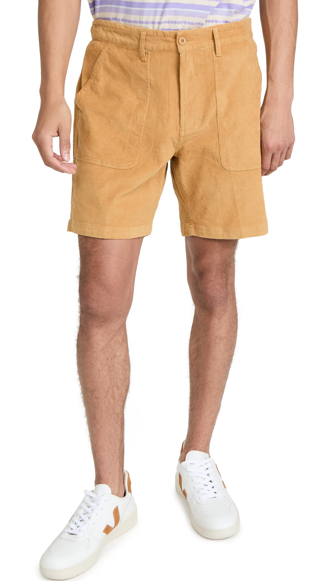 Banks Journal Men's Big Bear Corduroy Shorts - Comfortable Casual Wear for Summer & Outdoor Activities | Hiking, Beach, Travel
