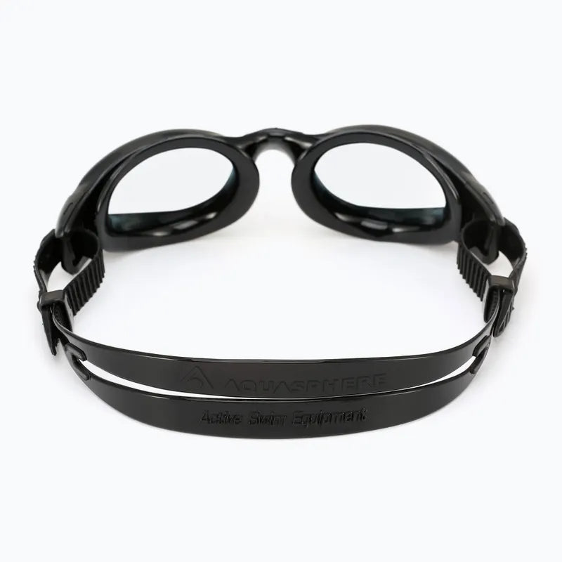Aqua Sphere Kaiman A1 Swim Goggles - Transparent Frame & Clear Lens for Swimming, Snorkeling & Water Sports