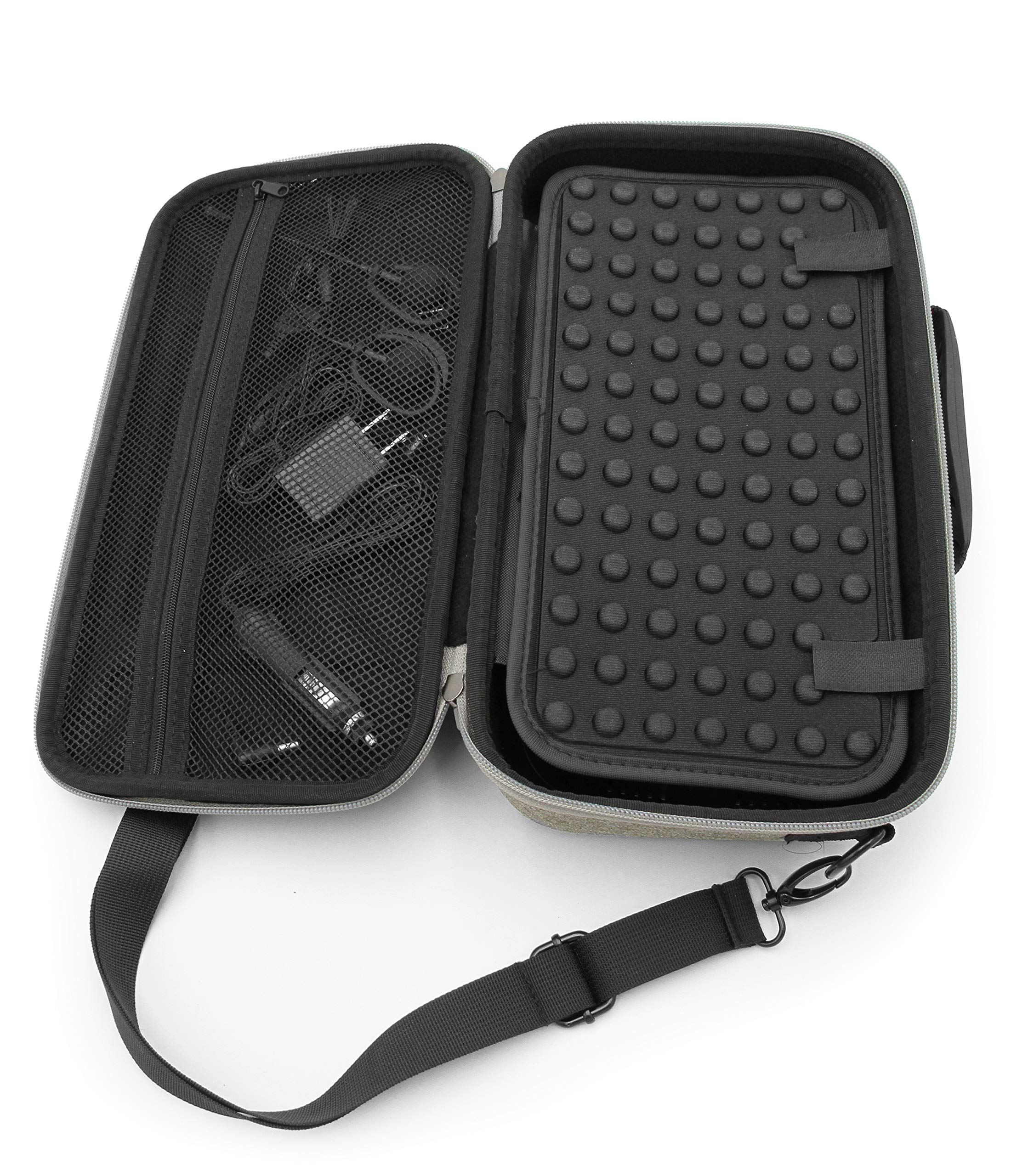 CASEMATIX CB Radio Protective Case with Padded Interior & Zipper Storage | Durable Travel Organizer for Ham Radios & Communication Equipment | Perfect for Road Trips, Camping & Emergency Preparedness