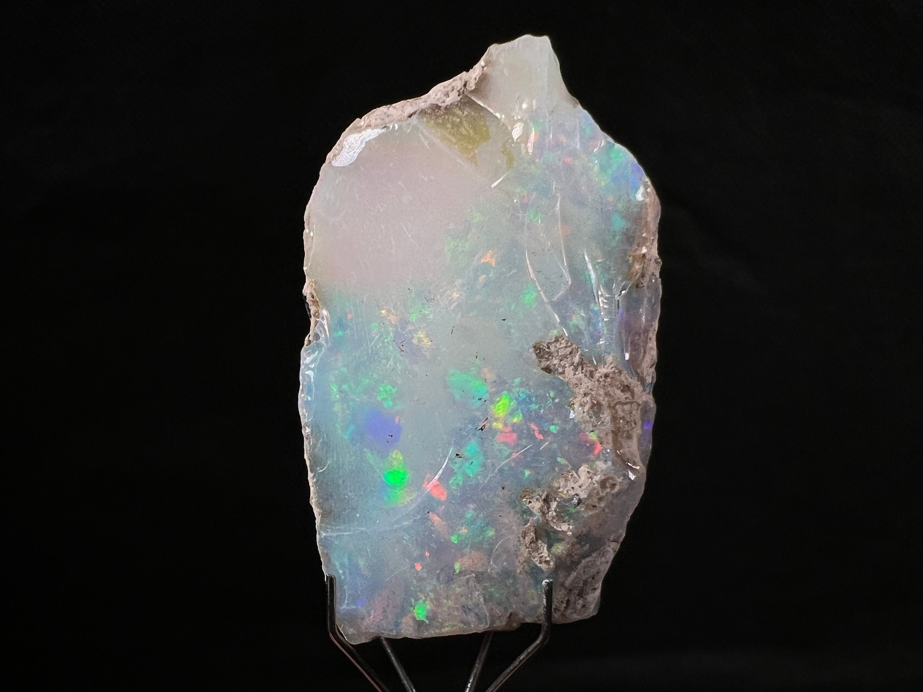 4A XL Welo Opal Raw Crystal - Certified Cutting Grade Opal Gemstone for Jewelry Making (49987) | Perfect for Handcrafted Rings, Necklaces & DIY Gemstone Projects