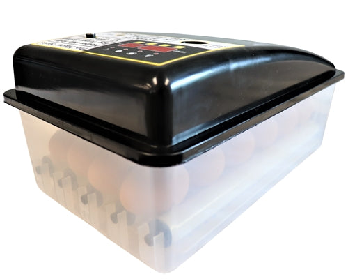 Rite Farm Pro Master Series 24 Egg Chicken Incubator - Automatic Temperature Control for Poultry Hatching, Perfect for Backyard Farmers & Homesteading
