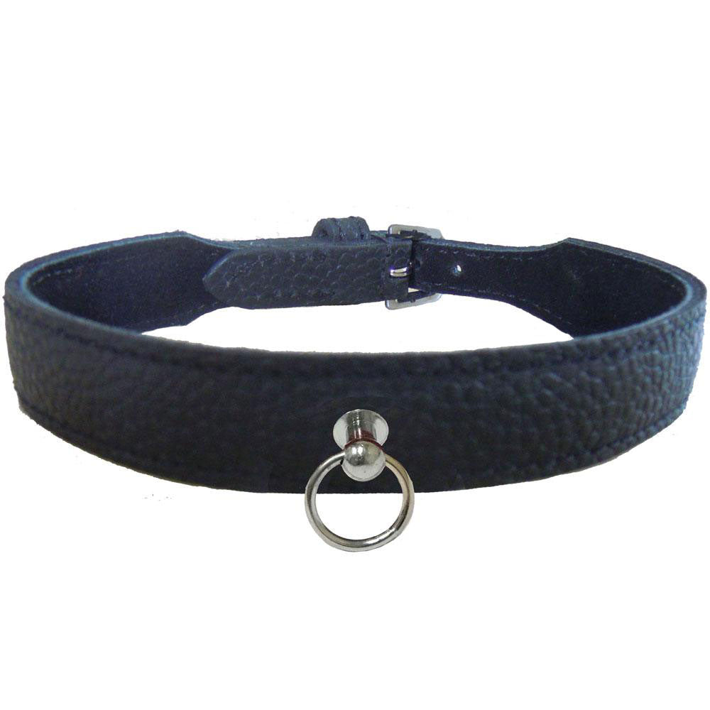 Premium Grain Leather Dog Collar - Durable & Stylish Pet Collar for Small, Medium & Large Dogs - Perfect for Daily Walks, Training & Outdoor Adventures
