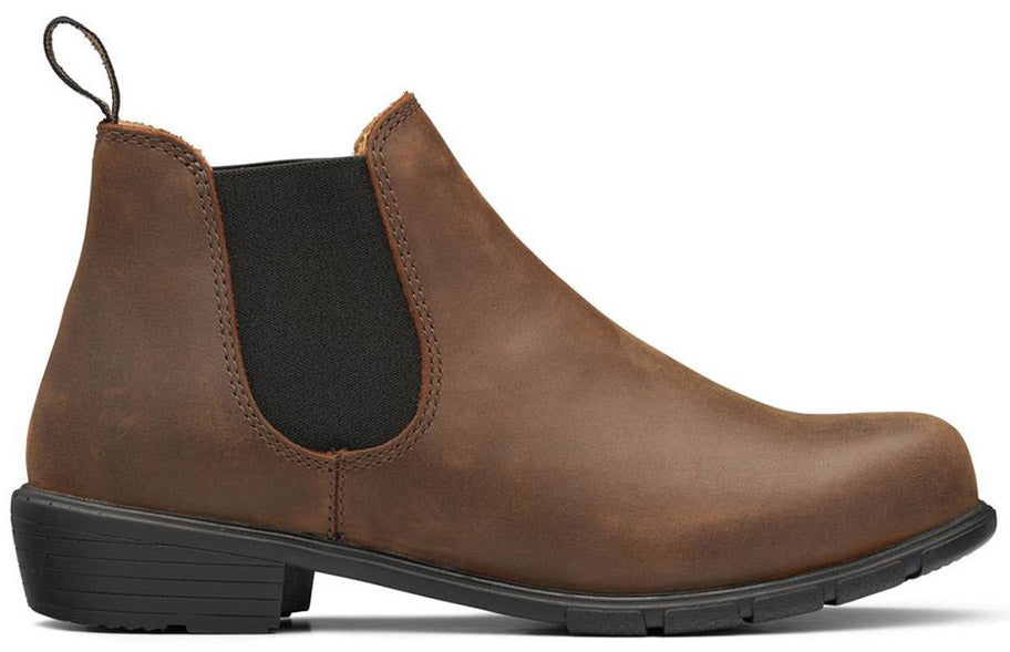 Vintage 1970s Low Heel Ankle Boots for Women - Antique Brown Leather Retro Booties | Perfect for Casual Outfits, Fall Fashion & Retro Style