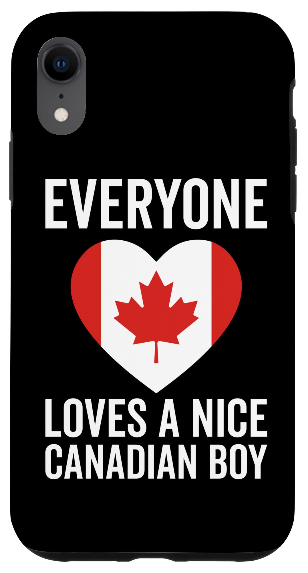 iPhone XR Canada Flag Case - Durable Protective Phone Cover with Canadian Design for iPhone XR | Perfect for Travel, Gifts & Showing Canadian Pride
