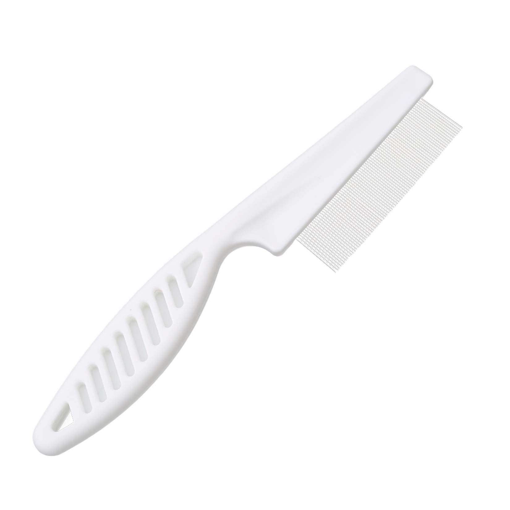 Pet Flea Comb - Dense Tooth Grooming Tool for Dogs & Cats at Home