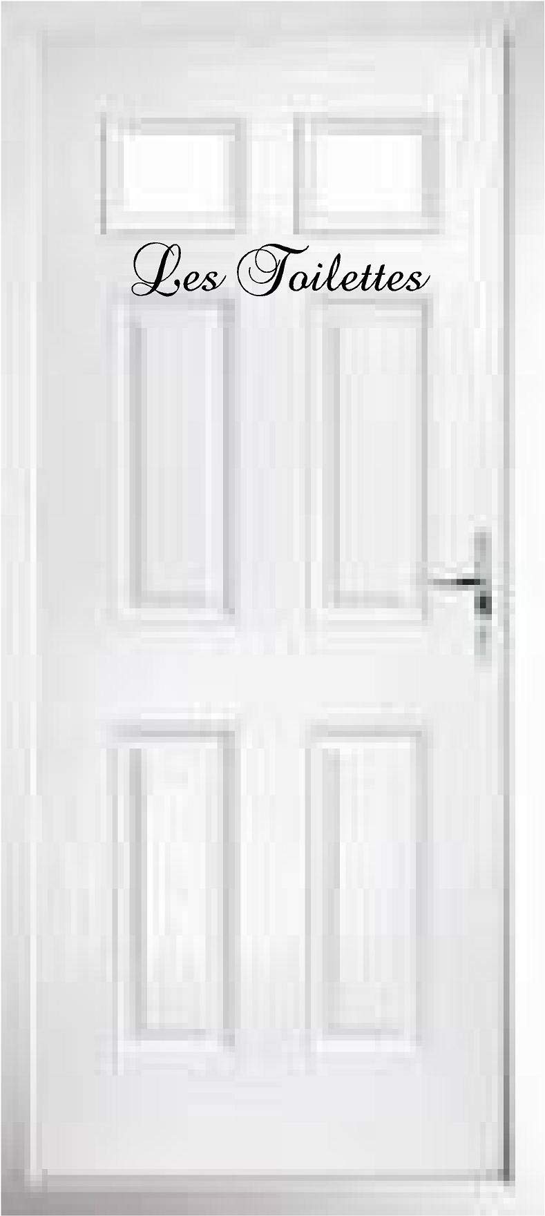 Pantry, Kitchen, Bathroom, Powder Room Door Decals - 14.8