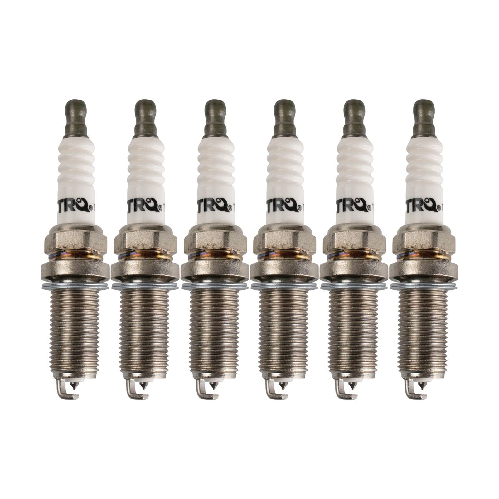 High Performance Iridium Spark Plugs - Engine Tune Up Ignition Kit (6 Piece Set) for Improved Fuel Efficiency & Acceleration - Perfect for Car, Truck & SUV Maintenance