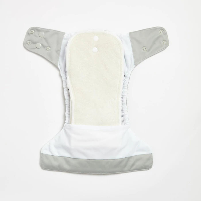 EcoNaps Modern Cloth Diaper - Reusable & Eco-Friendly Baby Nappy in Sea Mist Color | Perfect for Newborns, Infants & Toddlers | Daycare & Home Use