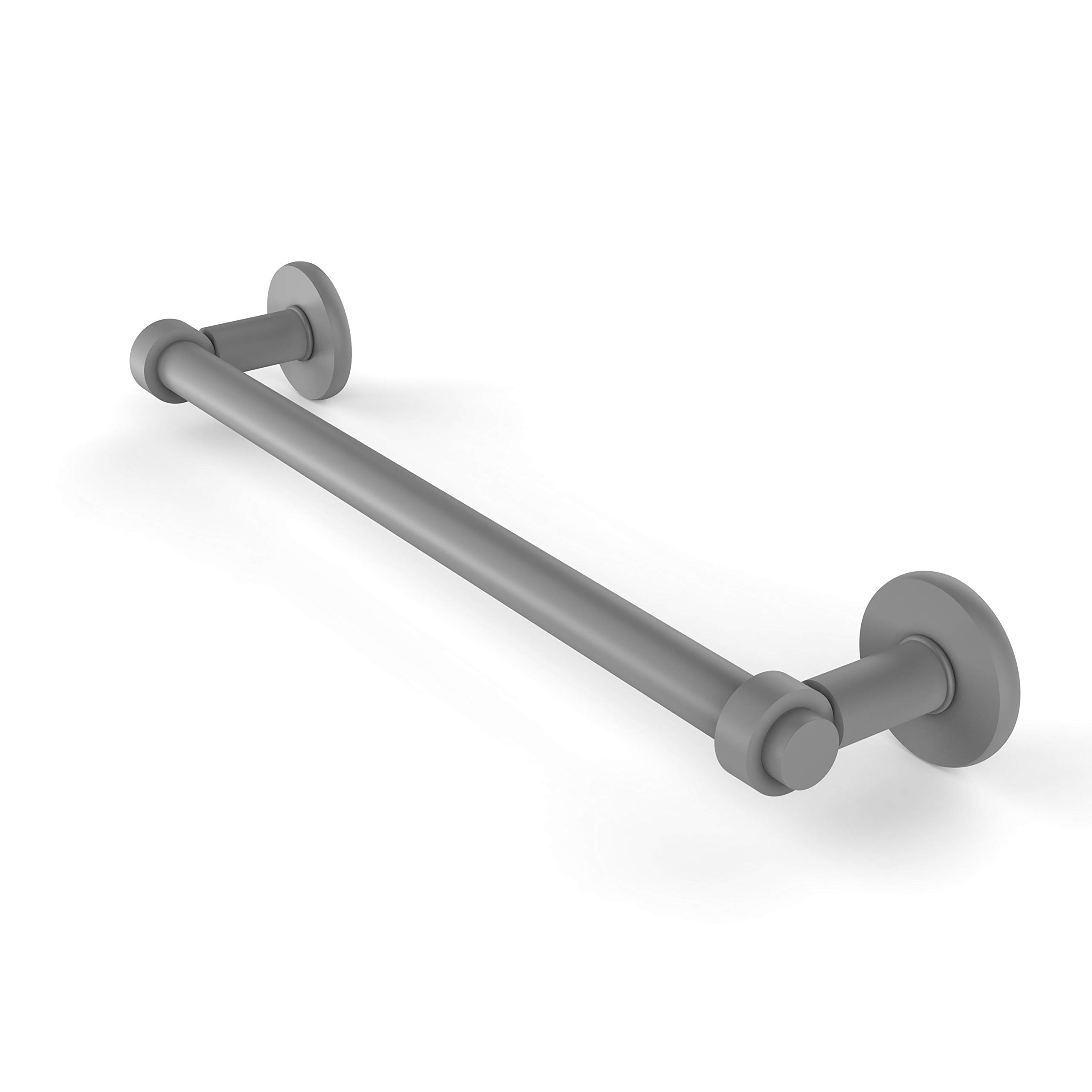 Allied Brass 2051/36 Continental Collection 36 Inch Bathroom Towel Bar - Matte Gray Finish for Modern Home Decor | Perfect for Bathrooms, Powder Rooms & Spa Retreats