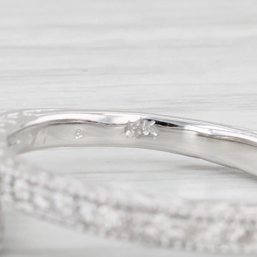 0.42ctw Diamond Stackable Wedding Bands Set - 14k White Gold Size 6 - Perfect for Anniversary Gifts, Bridal Jewelry & Everyday Elegance