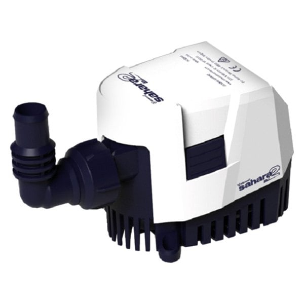 Attwood 5512-7 Sahara MK2 S1200 12V 1200 GPH Automatic Electric Submersible Bilge Pump for Boats, Yachts & Marine Applications