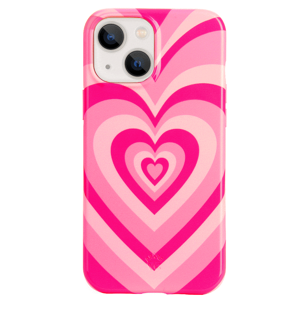 Cute Pink Sweethearts iPhone Case - Trendy Protective Cover for iPhone 13/14/15 Pro Max - Perfect Gift for Valentine's Day & Everyday Use