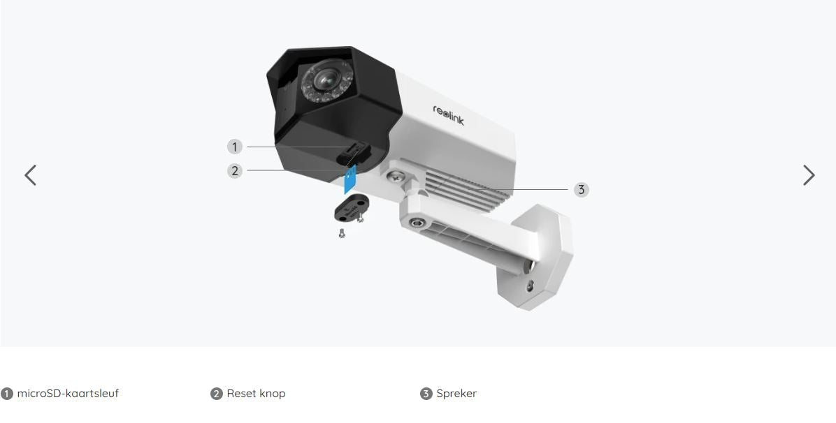 P730 4K Dual Lens Security Camera with 180° Wide Viewing Angle, PoE Support - Ideal for Home & Business Surveillance, Indoor/Outdoor Monitoring