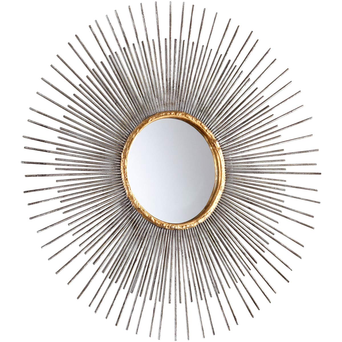 Cyan Design 05537 Pixley Small Wall Mirror - Vintage Oval Bathroom Decor for Bedroom, Living Room & Entryway