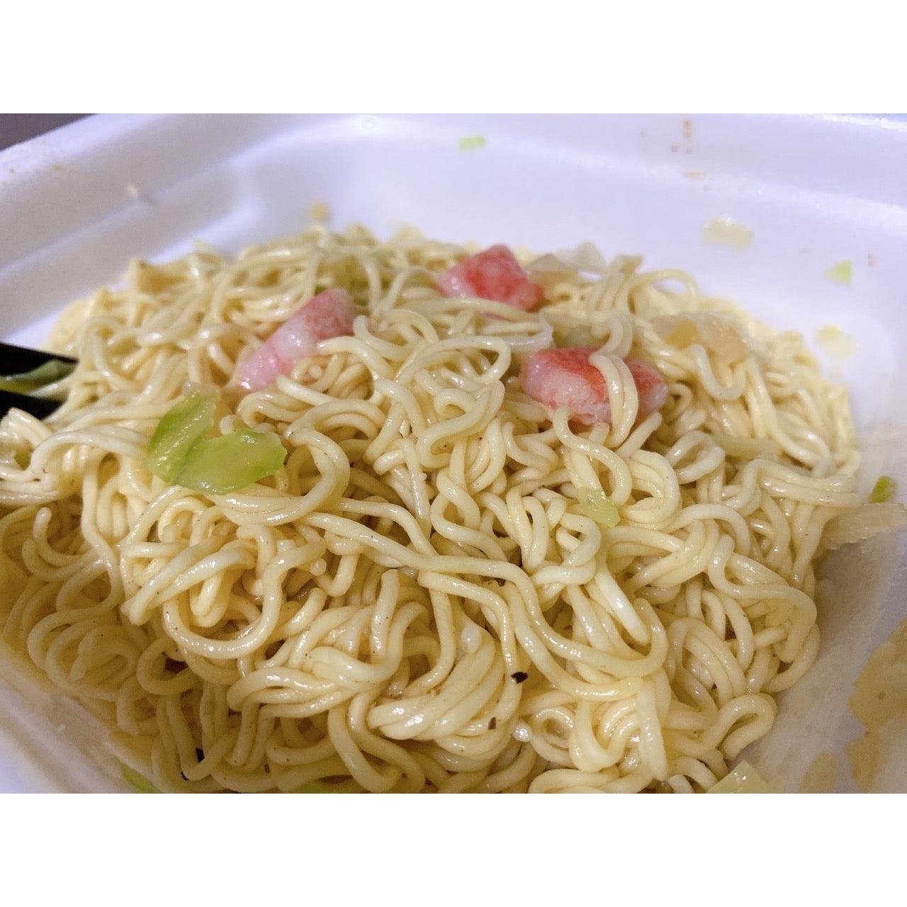 Maruchan Yakisoba Ore no Shio Instant Fried Noodles 109g - Japanese Style Salt Flavor Ramen for Quick Meals, Snacks & Emergency Food Supply