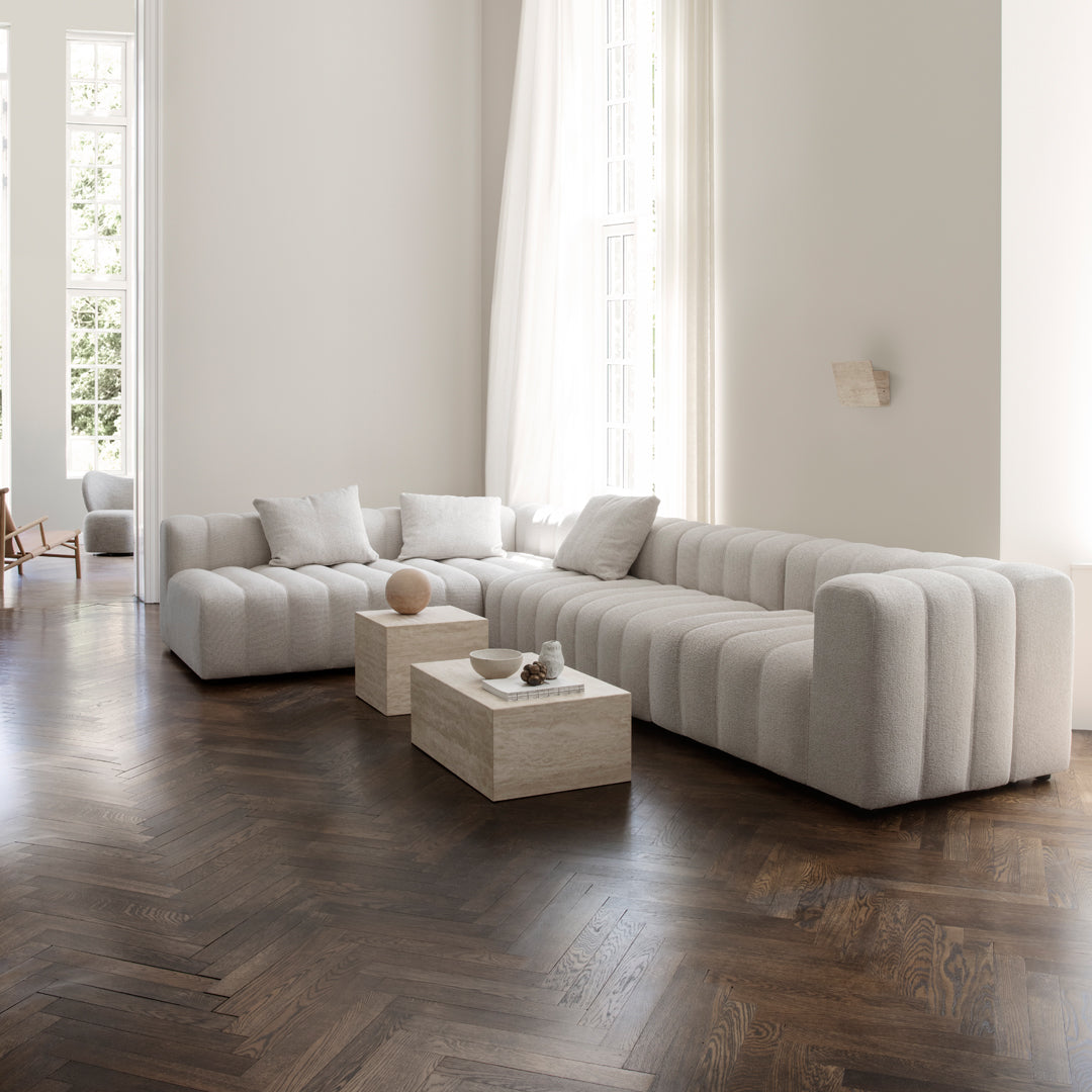 Modern Cubism Coffee Table - Minimalist Geometric Design for Living Room, Office & Lounge - Durable Glass Top & Metal Frame - Perfect for Home Decor & Small Spaces