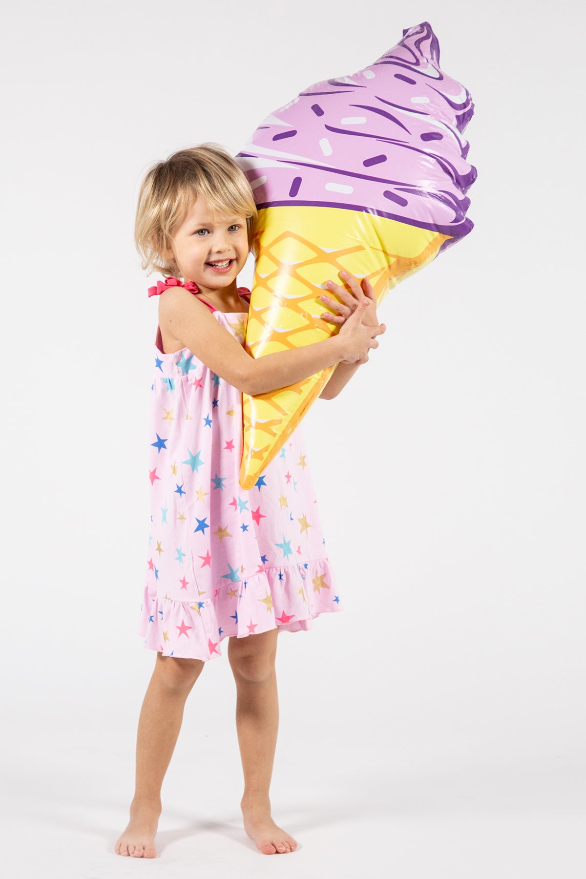 EGG New York Marcie Star Girls Dress - Stylish & Comfortable Kids Fashion for Parties, School & Everyday Wear