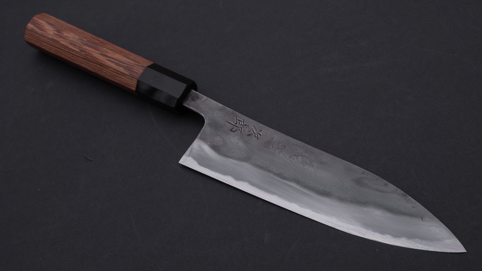 Premium Jiro Tsuchime Petty Knife 150mm - Handcrafted Japanese Kitchen Knife with Taihei Tagayasan Handle (#051) - Perfect for Slicing, Dicing & Precision Cutting in Professional & Home Kitchens