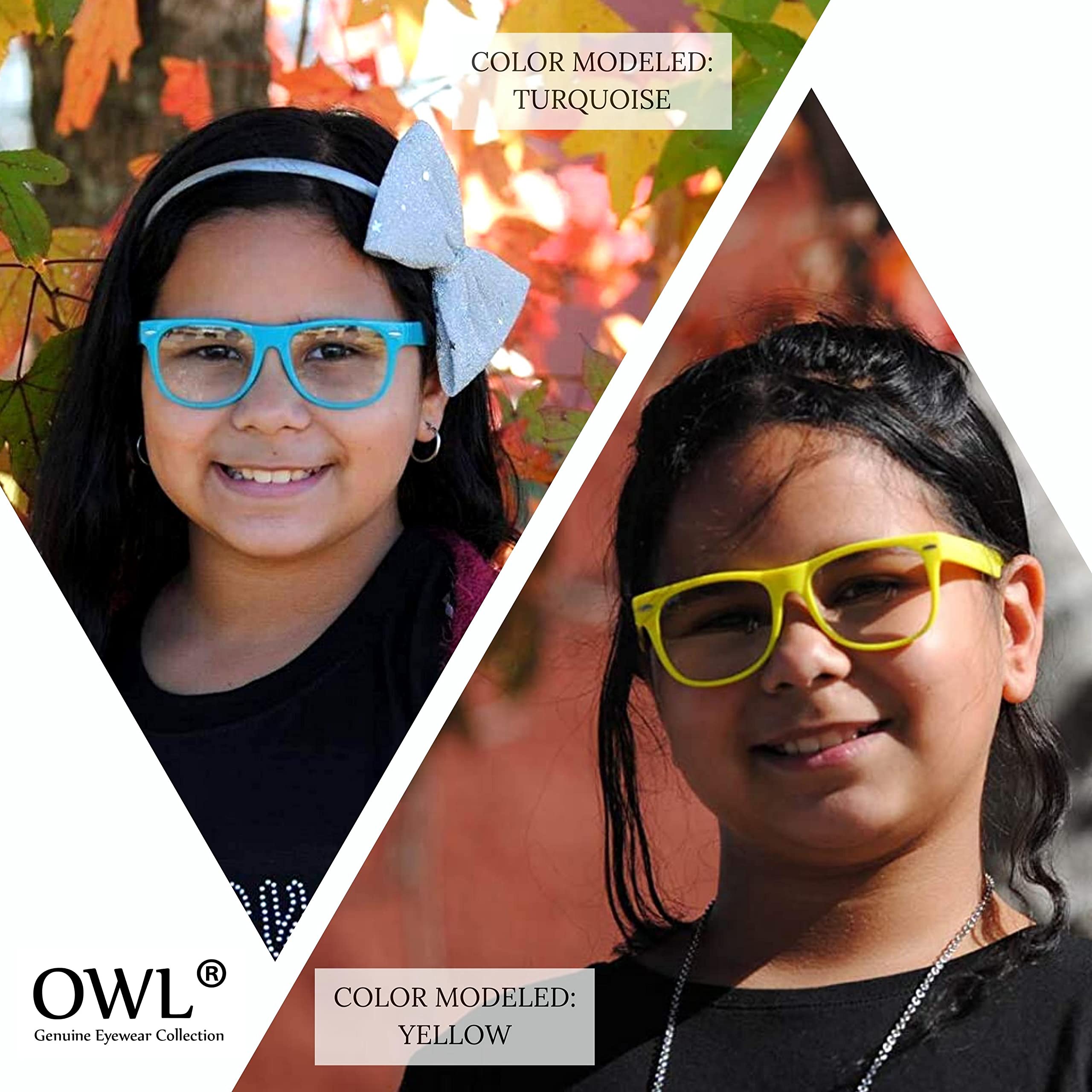 2 Pairs Kids UV Protection Clear Lens & Polarized Sunglasses for Toddlers, Boys & Girls - Perfect for Outdoor Play, Beach, and Sunny Day Activities