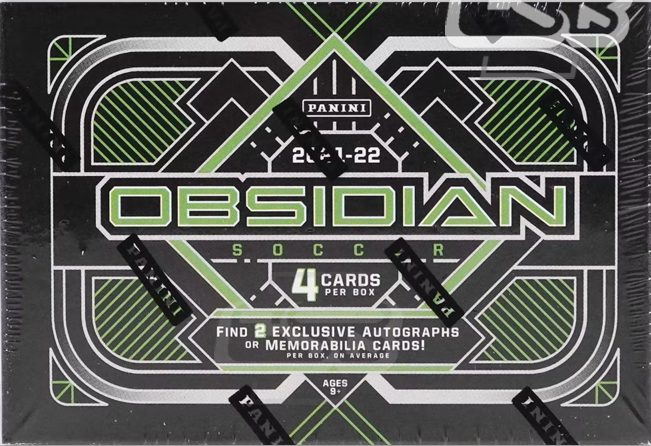 2021 Panini Obsidian T Mall Soccer Hobby Box - Premium Collectible Trading Cards for Soccer Fans - Perfect for Collectors, Investors & Fantasy Sports Enthusiasts