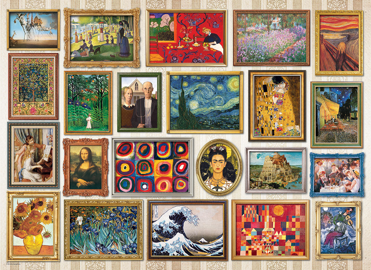 Eurographics 1000-Piece Jigsaw Puzzle - Masterpiece Art Collection for Adults & Teens | Perfect for Family Game Night, Stress Relief & Home Decor