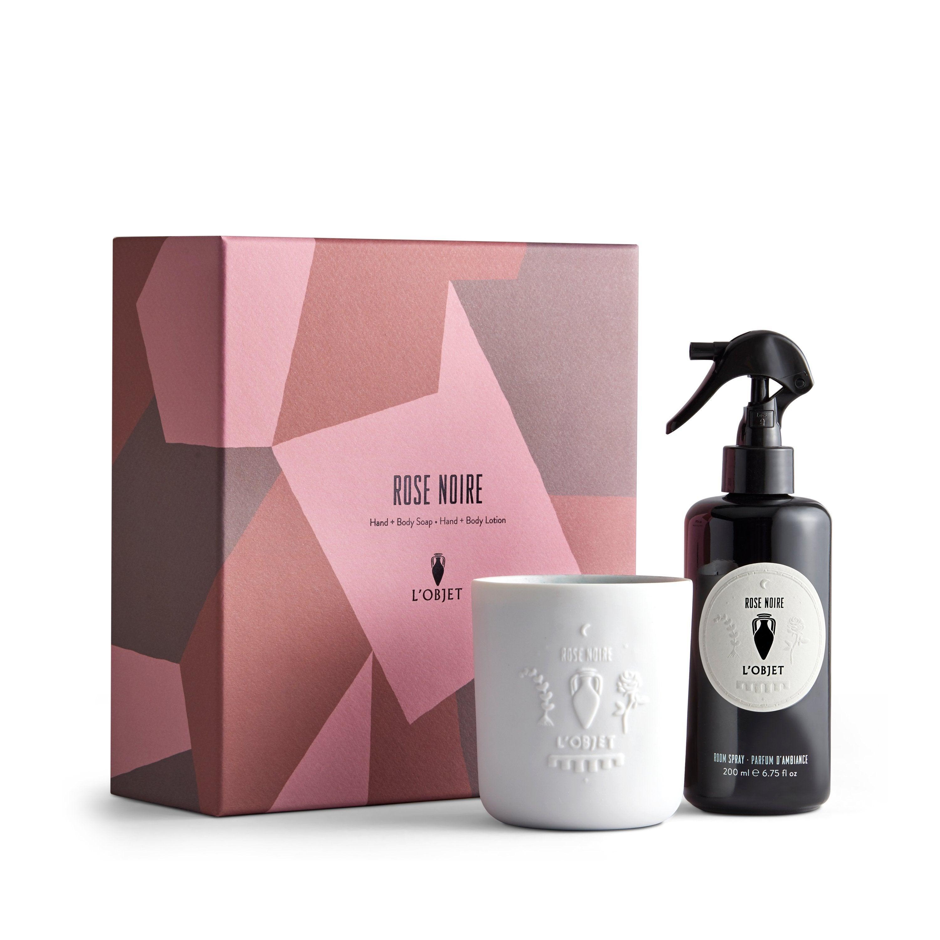 Black Rose Room Spray & Scented Candle Gift Set - Luxury Home Fragrance for Bedroom, Bathroom & Relaxation