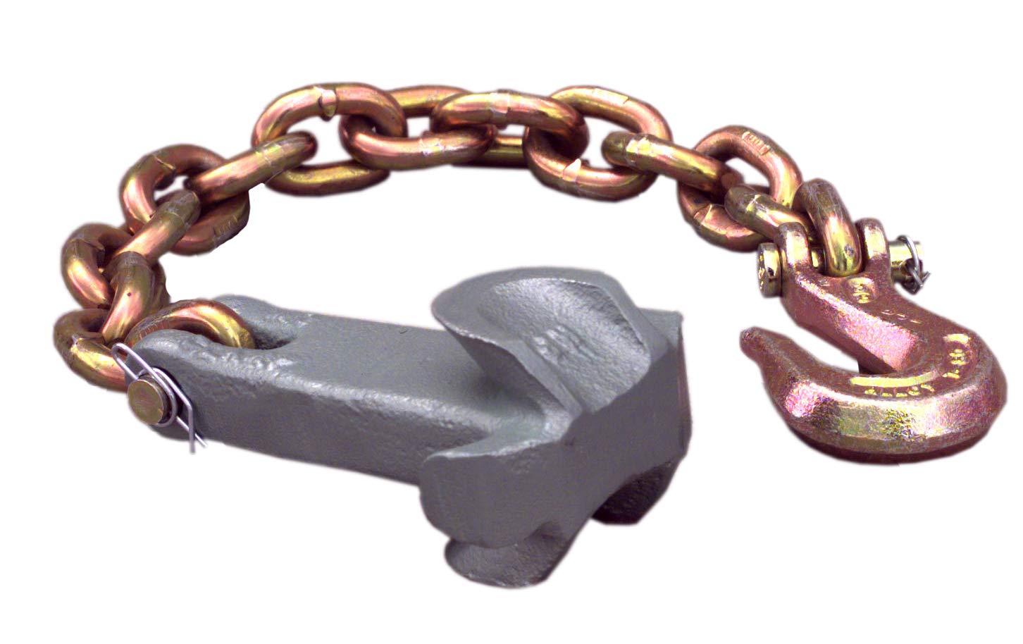 Mo-Clamp 4153 - Heavy Duty Hole Plug & Clevis Hook Kit for Construction, Automotive, and Industrial Use - Durable Metal Fasteners for Safety and Equipment Protection