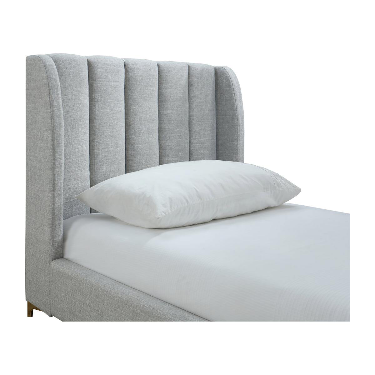 Premium Georgia Fabric Single Bed - Soft & Durable Cotton Bedding for Kids & Guest Rooms | Perfect for Dorms, Apartments & Cozy Bedrooms