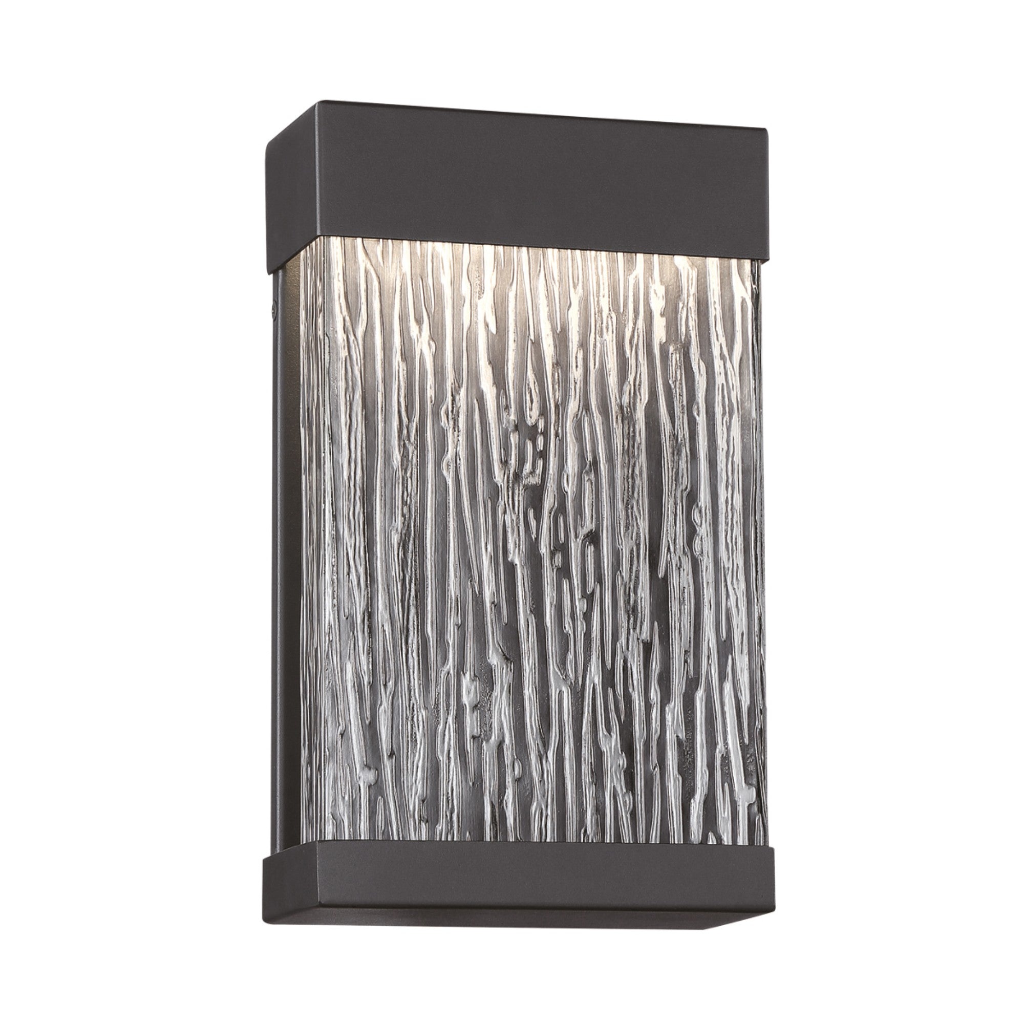 11 Inch LED Outdoor Wall Sconce Light Fixture - Black Finish - Weatherproof Exterior Lighting for Porch, Patio, Garden & Entryway